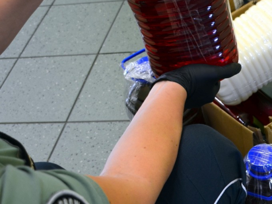 Przewoził niemal 130 l nielegalnego alkoholu