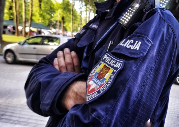 Mandat za brak odblasków!