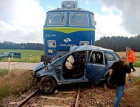 Tragiczny wypadek na przejeździe kolejowym