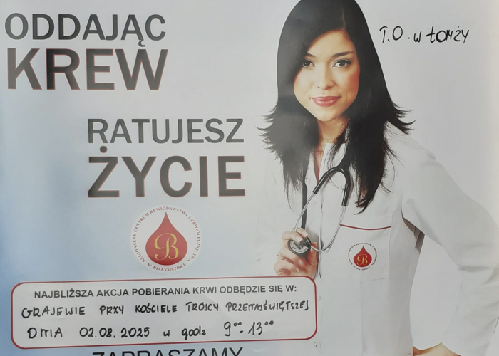 Akcja krwiodawstwa w Grajewie