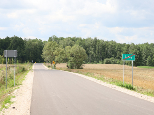 Zakończenie inwestycji Żebry - Bukowo Duże - Wiązownica