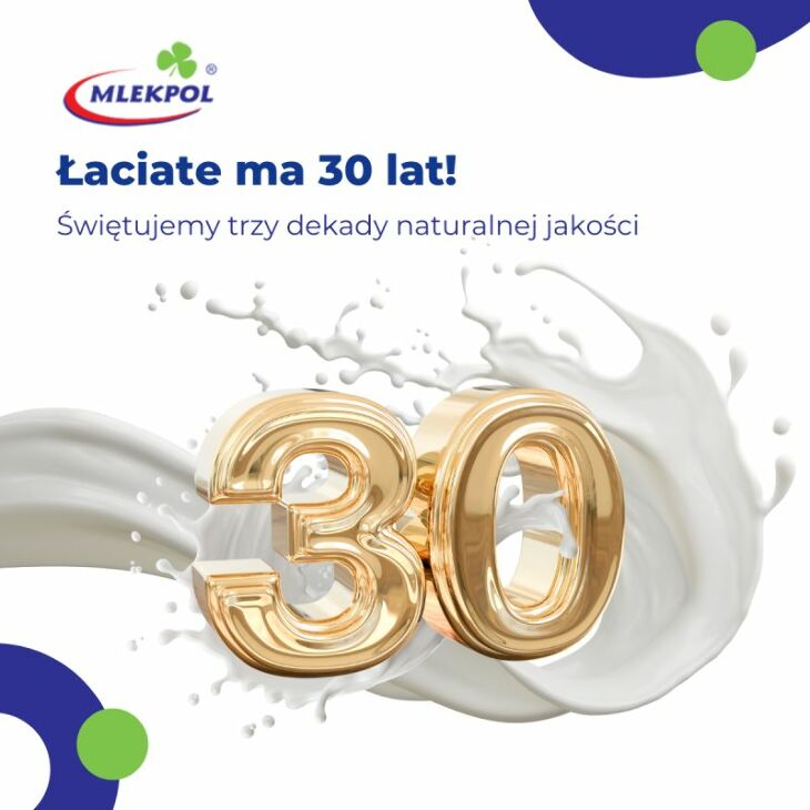 Mlekpol świętuje 30 lat marki 