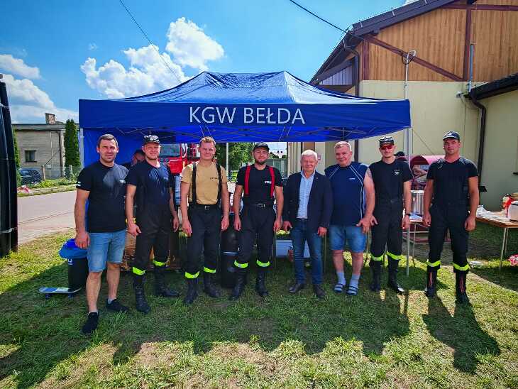 Zawody strażackie OSP w Bełdzie