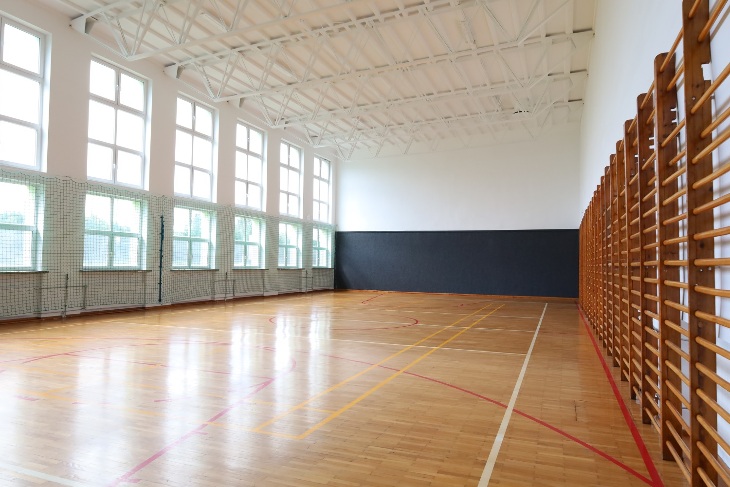 Sala gimnastyczna w ZS w Wojewodzinie zmodernizowana