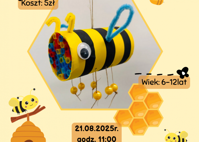 Wakacje z GCK - Domek dla owadów