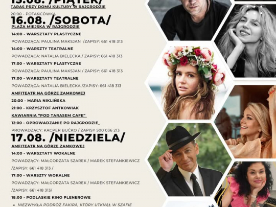 Zapraszamy na RAJ FESTIWAL 2025 