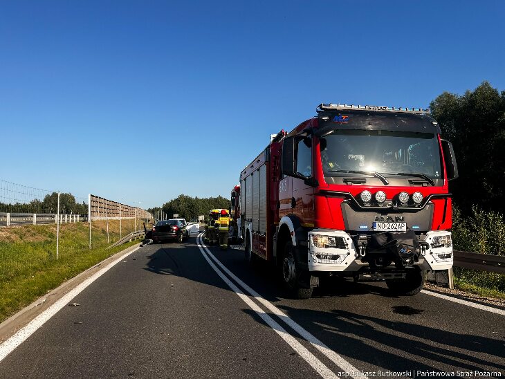 Ełk. Wypadek z udziałem czterech aut