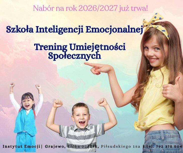 Instytut Emocji - nabór na rok 2026/27 otwarty!