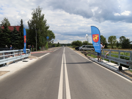 Otwarcie drogi powiatowej w miejscowości Czarna Wieś