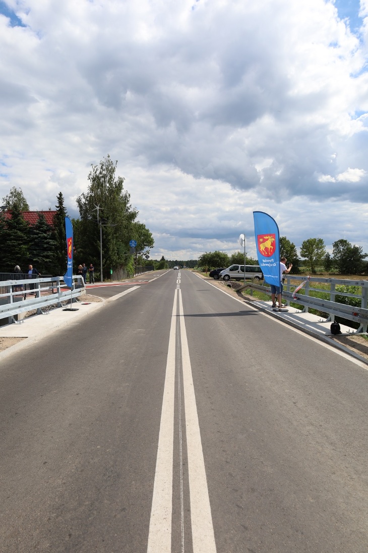 Otwarcie drogi powiatowej w miejscowości Czarna Wieś
