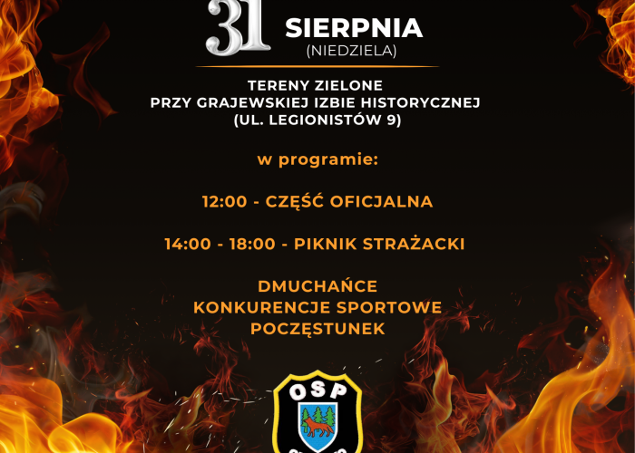 Grajewo. Piknik OSP (31.08)