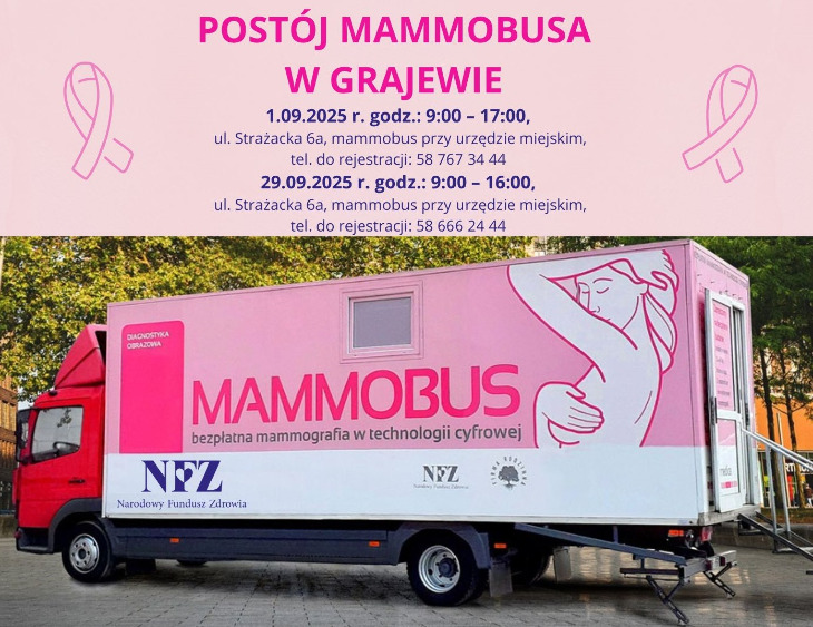 Zbadaj piersi profilaktycznie w Grajewie!