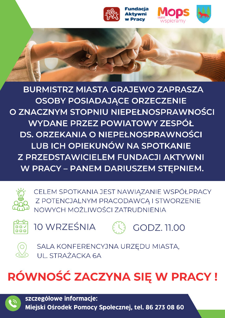 Ogłoszenie Burmistrza Grajewa