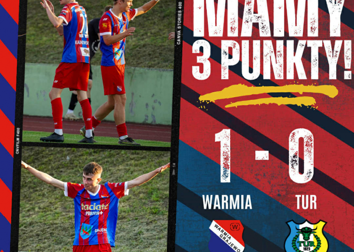 WARMIA Grajewo - TUR Bielsk Podlaski 1:0 (0:0)