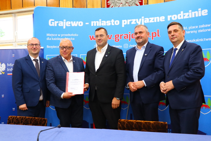 Grajewo. Rozbudowa drogi krajowej nr 65 