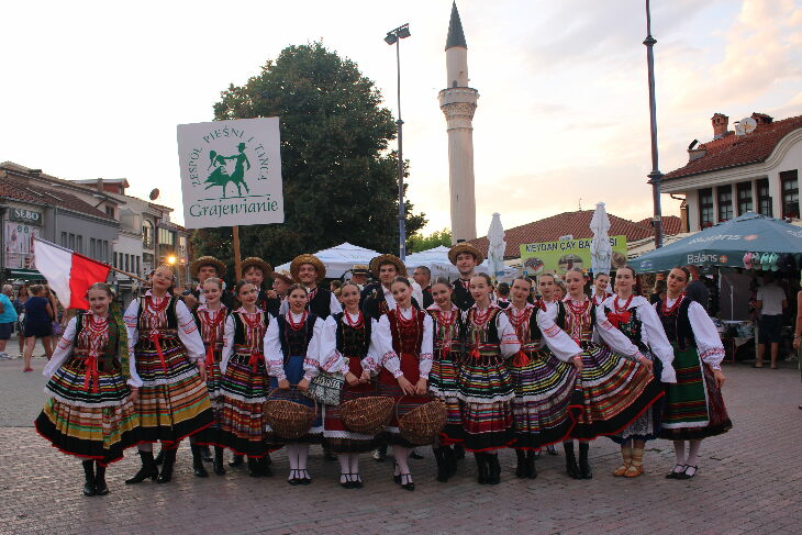  ZPiT Grajewianie na festiwalu w Macedonii Północnej