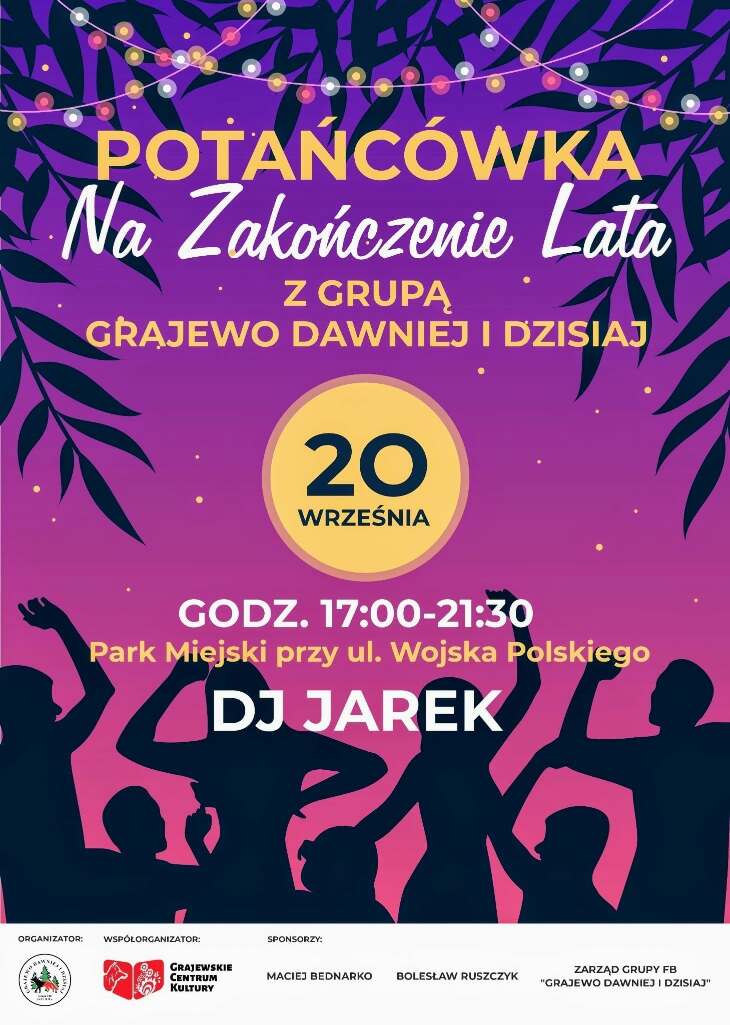 Potańcowka na zakończenie lata 