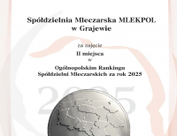  Ranking Najlepszych Spółdzielni Mleczarskich 2025