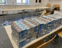Ponad milion sztuk papierosów bez polskich znaków skarbowych 