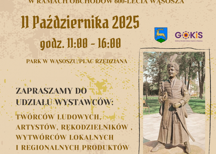 Wąsosz zaprasza na Jarmark