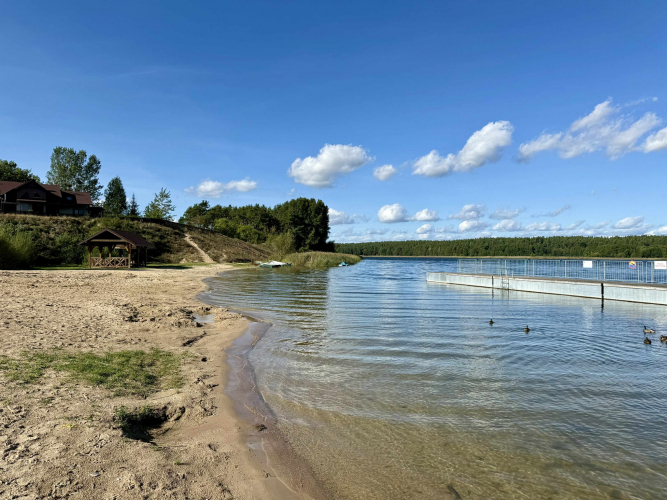 Powiększą plażę w Czarnej Wsi koło Rajgrodu