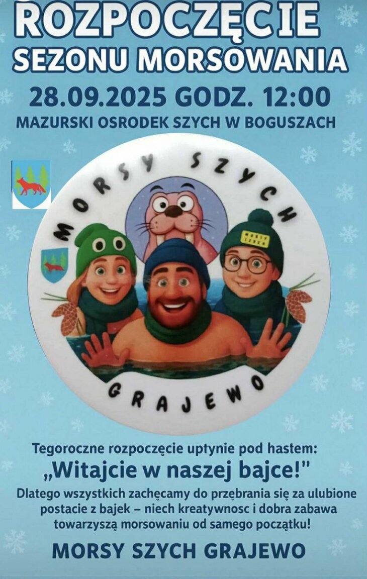 Rozpoczęcie sezonu morsowania - Bogusze (28.09)