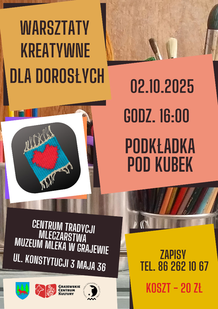 Warsztaty kreatywne dla dorosłych w Muzeum Mleka