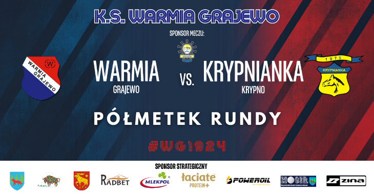  WARMIA zagra z KRYPNIANKĄ Krypno