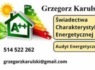 Świadectwa charakterystyki energetycznej, audyt energetyczny