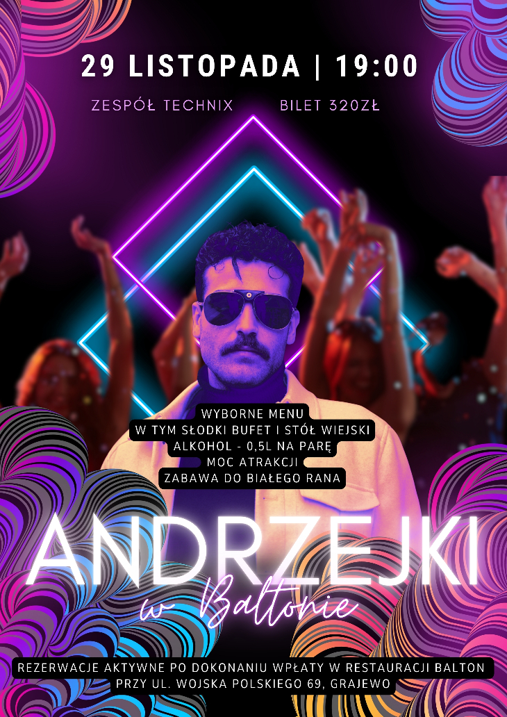 Andrzejki 2025 w BALTONIE - zapisy