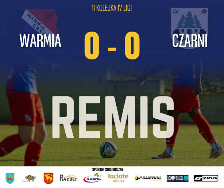 WARMIA Grajewo - CZARNI Czarna Białostocka 0:0