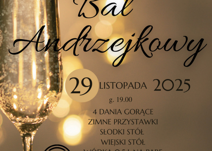Bal Andrzejkowy - Mazurski Ośrodek Szych w Boguszach (29.11)