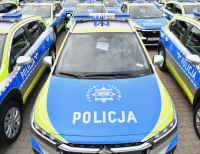 Nowe samochody trafiły do podlaskich policjantów