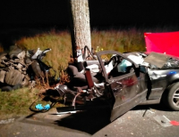 W wypadku zginął 18-letni kierowca BMW