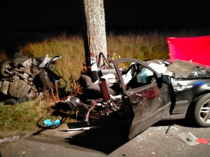 W wypadku zginął 18-letni kierowca BMW