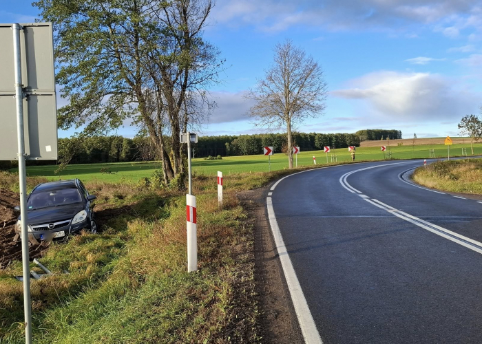 Utraciła panowanie nad pojazdem