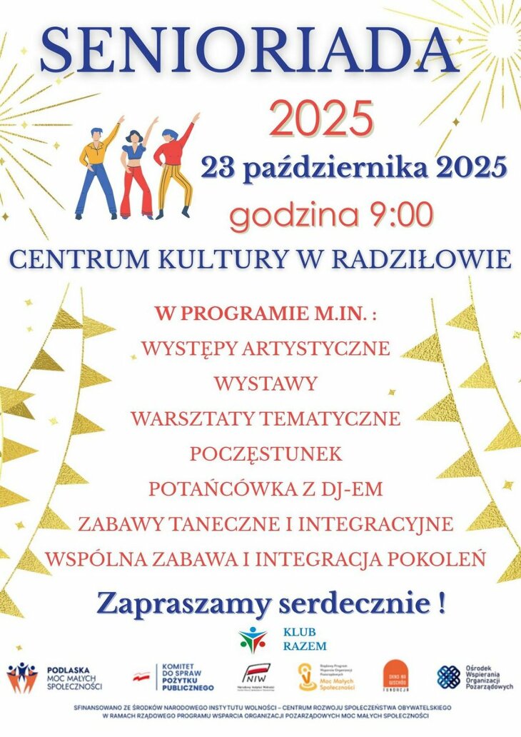 SENIORIADA 2025 w Radziłowie