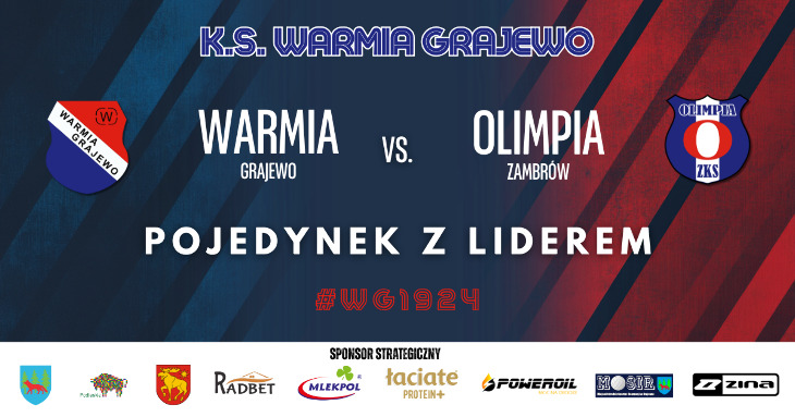 KS WARMIA Grajewo - OLIMPIA Zambrów