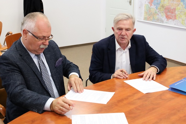Podpisanie porozumienia z Powiatem Ełckim