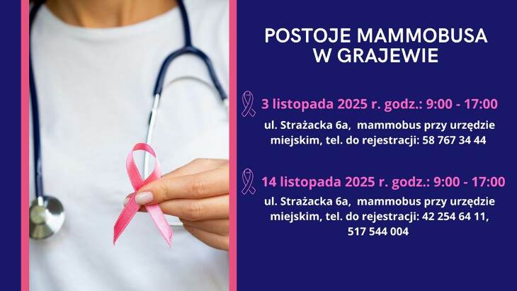 Zbadaj piersi profilaktycznie w Grajewie!