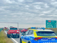 Dwa zdarzenia na S61 z udziałem 6 pojazdów i ofiara śmiertelna