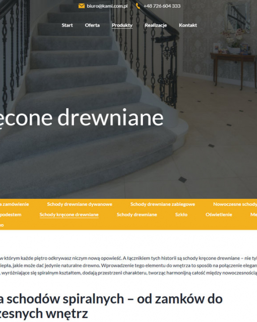 W jakich domach sprawdzą się drewniane schody kręcone?