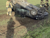 Kierowca stracił panowanie nad pojazdem 