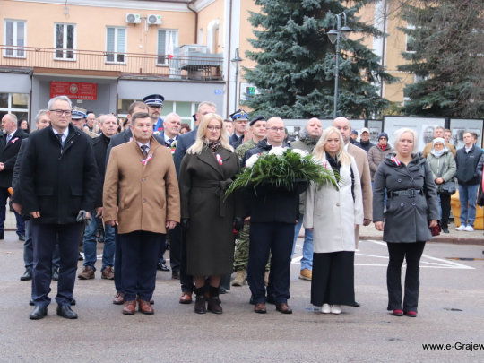 Grajewo uczciło rocznicę odzyskania niepodległości