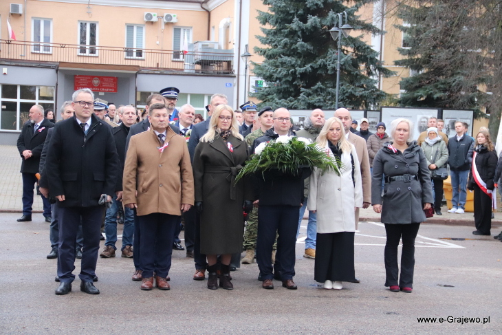 Grajewo uczciło rocznicę odzyskania niepodległości