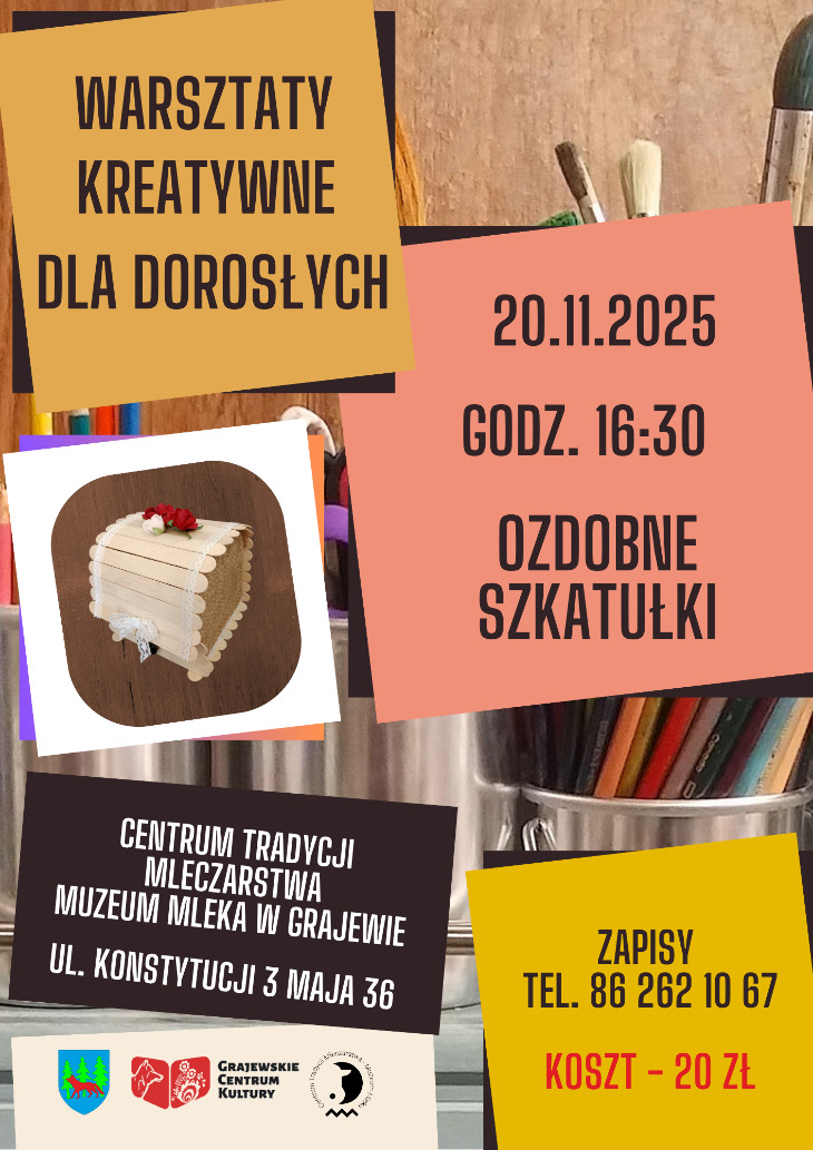 Warsztaty dla dorosłych w Muzeum Mleka