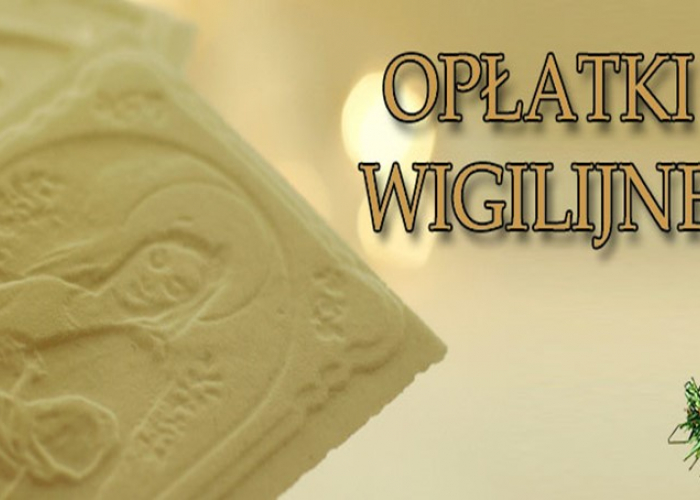 Harmonogram roznoszenia opłatków wigilijnych 