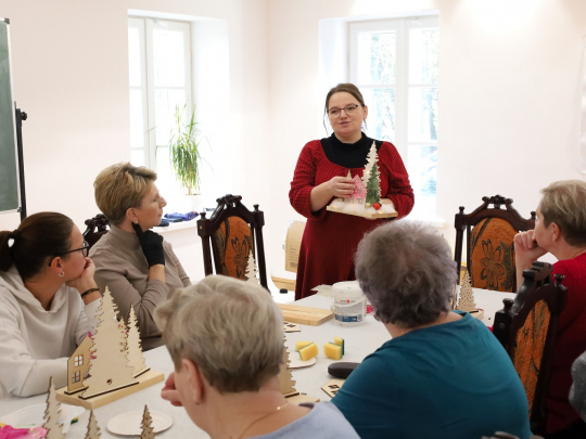Relacja z Warsztatów tworzenia Stroików