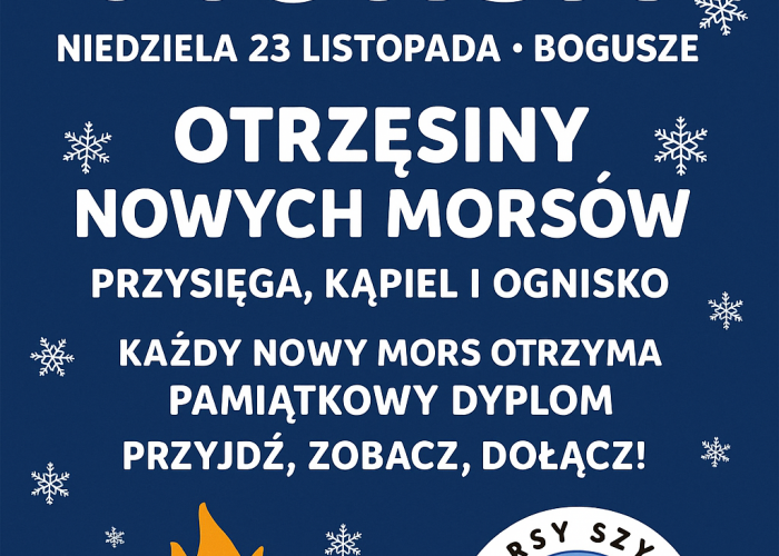 Czas na otrzesiny nowych morsów!