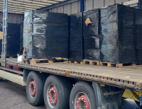 Transport podrobionego płynu do prania